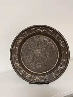 安福由美子　銅鑼鉢　花　輪花盆皿 安福由美子 銅鑼鉢 花 輪花盆皿 - メルカリ
