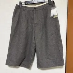 Samansa Mos2 ウールショートボトムス M