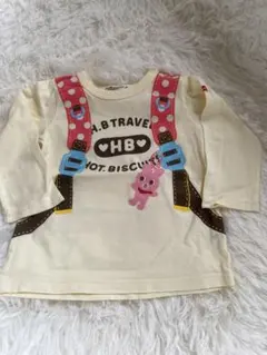 ❣️ミキハウス❣️ホットビスケッツ ロンT 80cm