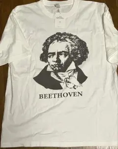 D-FACTORY BEETHOVEN Tシャツ ホワイト XL