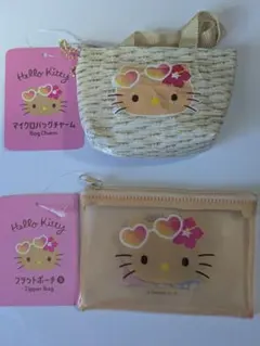 ❤ダイソー日焼けキティポーチ❤