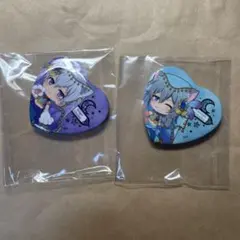 アイナナ ナンジャ　ハート缶バッジ　MEZZOセット