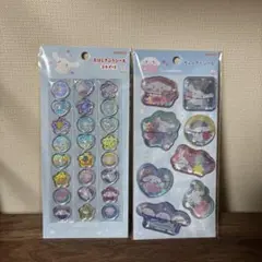 サンリオ ウォーターシール　おはじきふうシール　シナモロール