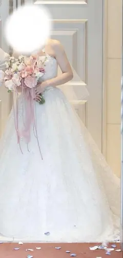 VERA WANG Lisa US4補正有 真空保管 2WAY - メルカリ