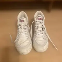 Admiral ハイカットスニーカー UK6 ホワイト 25.0