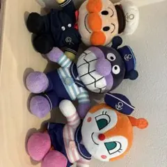 アンパンマン ぬいぐるみセット 約25cm