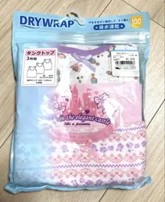 西松屋　ドライラップ　タンクトップ　肌着　100 女の子