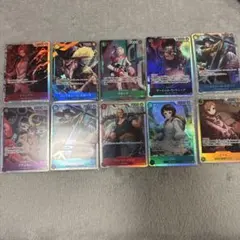 ワンピースカード　新たなる皇帝　ミホークSRパラレル ペローナRはパラレル