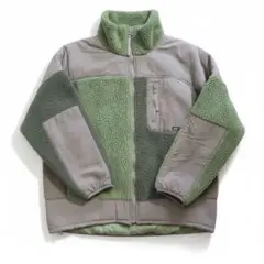 nico and... フリースジャケット ボア　カーキ　ニコアンド　スニーカー