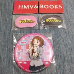 缶バッジ 麗日お茶子 ジャンフェス ヒロアカ デコガチャ