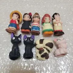 値下げ　スタジオジブリ　魔女の宅急便　指人形　コンプリート　廃盤品 値下げ スタジオジブリ 魔女の宅急便 指人形 コンプリート 廃盤品