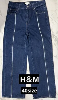 H＆Mストレートジーンズ