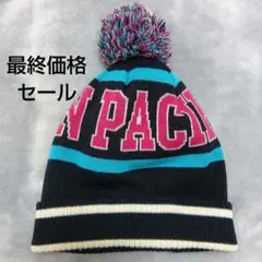 【最終価格セール】美品 ポンポン ニット帽 レディース F スノボ スキー 防寒