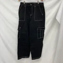 C265 オールモストフェイマス　L　アメリカ古着　カーゴパンツ