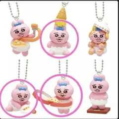 新品未開封 おぱんちゅうさぎ たべものいっぱい　マスコット ガチャ