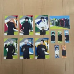 セイムスコラボ 呪術廻戦 ポストカード　ステッカー　セット