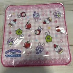 MEZZO PIANO with TAMAGOTCHI タオルハンカチ ピンク