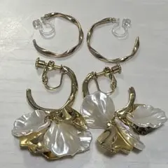 GU イヤリング2個セットのサムネイル