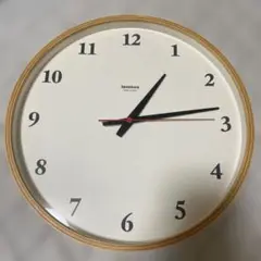 lemnos 掛時計 直径約30cm