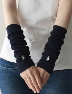 POLO RALPH LAUREN 2way 紺 レッグ＆アーム ウォーマーのサムネイル