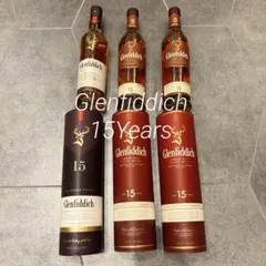 新品　Glenfiddich 15年 ♢ 700ml ウイスキー　【3本セット】