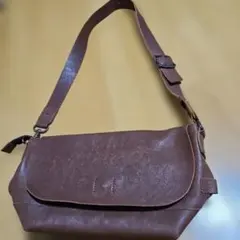 AMERICAN RAG CIE　革ショルダーバッグ　ヴィンテージのサムネイル