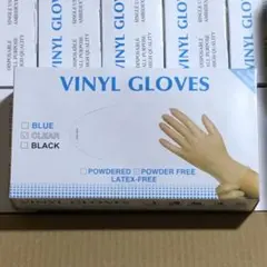使い捨てビニール手袋 Sサイズ 粉なし VINYL GLOVES100枚×10箱