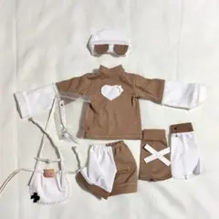 サブカル スウェット ブラウン 茶色 メイド服 ドール服 msd sdm