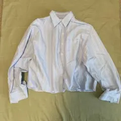 UNIQLO オックスフォードシャツ/ストライプ　サイズL