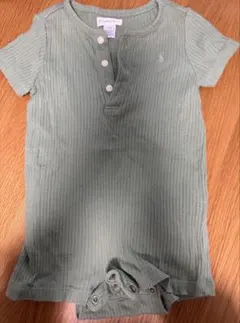 Ralph Lauren グリーンロンパース 9M