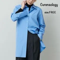 Curensology THOMAS MASON ロング スリム シャツ Fのサムネイル