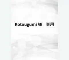 Kotougumi 様　専用　追加差額分