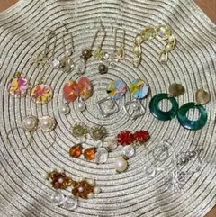 ハンドメイドピアス＊まとめ売り*エドマッチョ