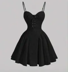 ブラック キャミワンピース SHEIN