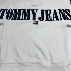 TOMMY JEANS スウェット ホワイト Sサイズのサムネイル