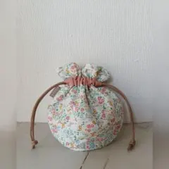 199 猫　巾着　ポーチ　小物入れ　ハンドメイド