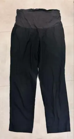 ユニクロ　マタニティパンツ　ブラック　黒　L スマートアングル