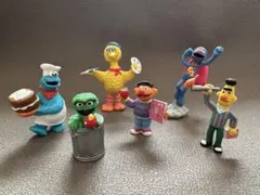 80s セサミストリート みんなで遊ぼうABCフィギュアのみセット 20体