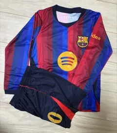 150cm 長袖　キッズ　サッカー ユニフォーム バルセロナ ヤマル