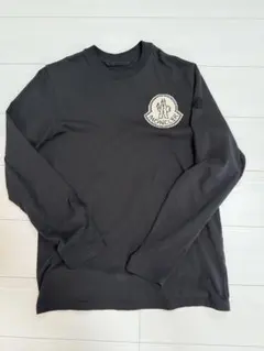 MONCLER ブラック ロングスリーブTシャツ Sサイズ