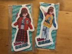 Licca x Sailors アクリルキーホルダー 2種セット