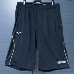 Mizuno ブラックショートパンツ Oサイズ HANSHIN