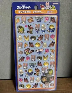 【正規品】 ボンボンドロップ シール mini ズートピア　ディズニー