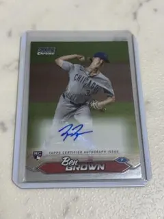 Topps MLBカード Ben Brown 直筆サイン