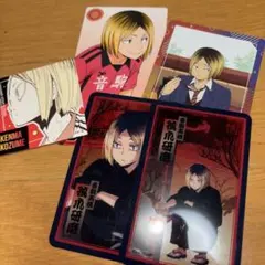 ハイキュー!!　孤爪研磨 ステッカー・カードセット