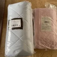 冷感敷きパッド Sサイズ アイスブルー・ピンク２個セット