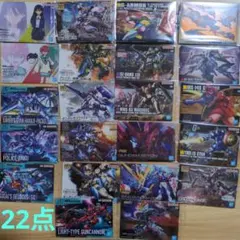 ガンダムガンプラパッケージアートグミ3　メタリックカード22点セット