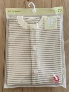 【新品】ユニクロ　薄手長袖カバーオール　サイズ70