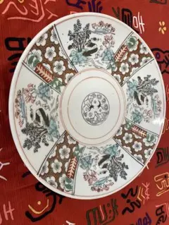 青い絵柄の皿 蔵出し 骨董 太明成化年製 - メルカリ