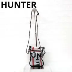 242○ HUNTER ショルダーバッグ ロゴ入りデザイン